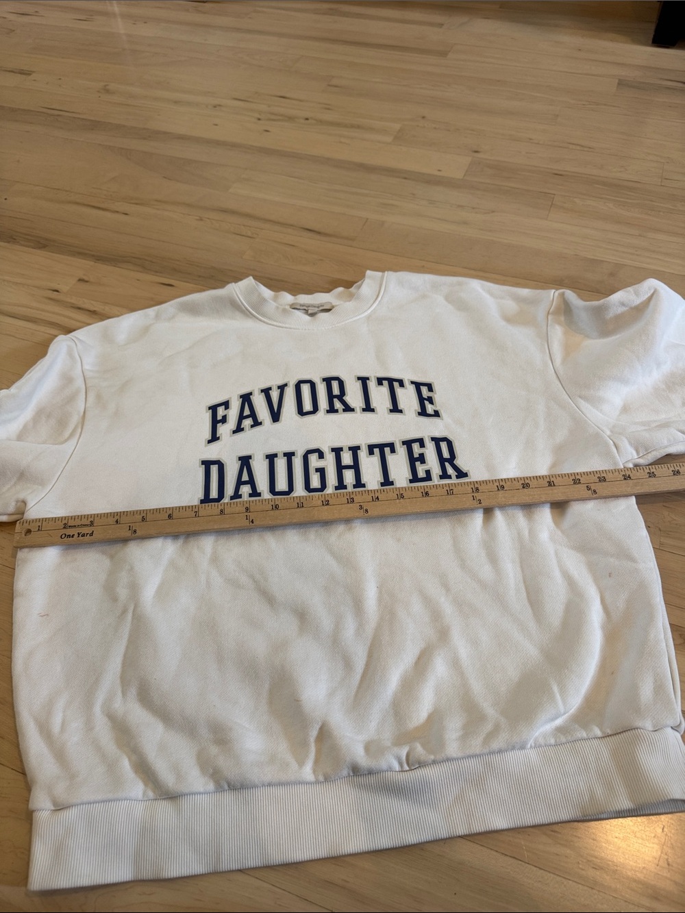 Favorite Daughter-Collegiate Crewneck Sweatshirt-M-Read - Picture 4 of 8